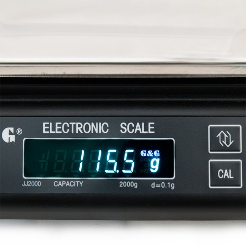 Digitální váha laboratorní G&G JJ5000 | 5000g x 0.1g