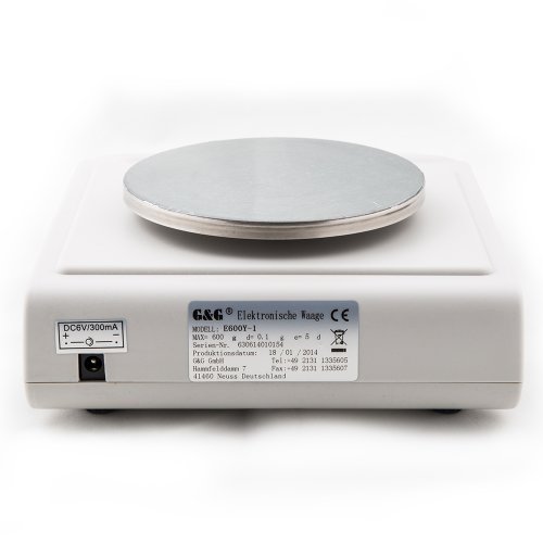 Digitální váha G&G E600Y-1 | 600g x 0.1g