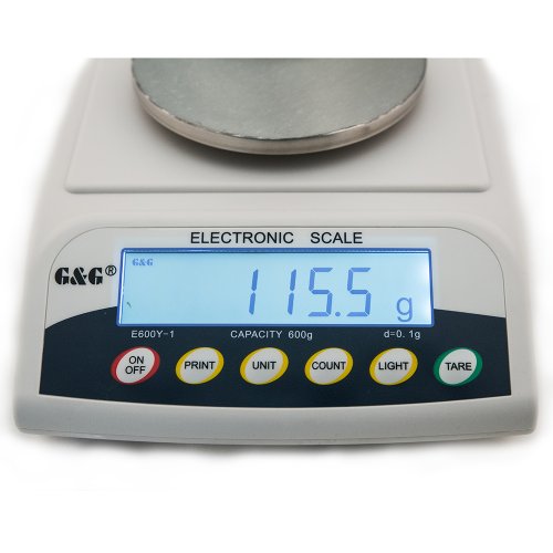 Digitální váha G&G E600Y-1 | 600g x 0.1g