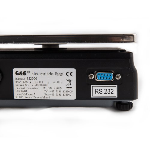Digitální váha laboratorní G&G JJ5000 | 5000g x 0.1g