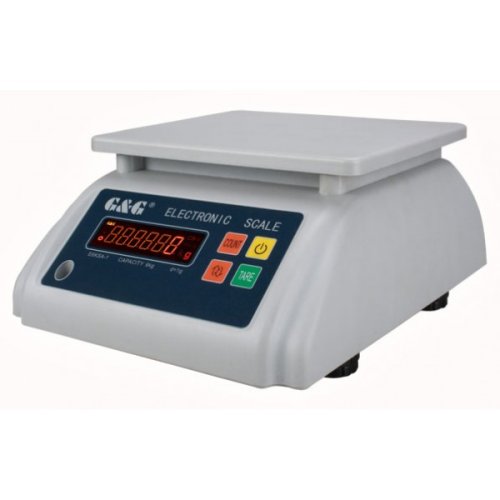 Digitální váha vodotěsná G&G E6KS | 6kg x 1g